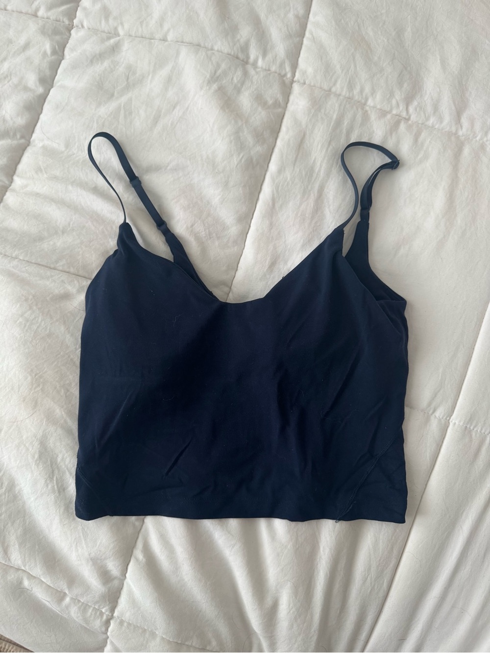 lululemon athletics navy align tank thin straps